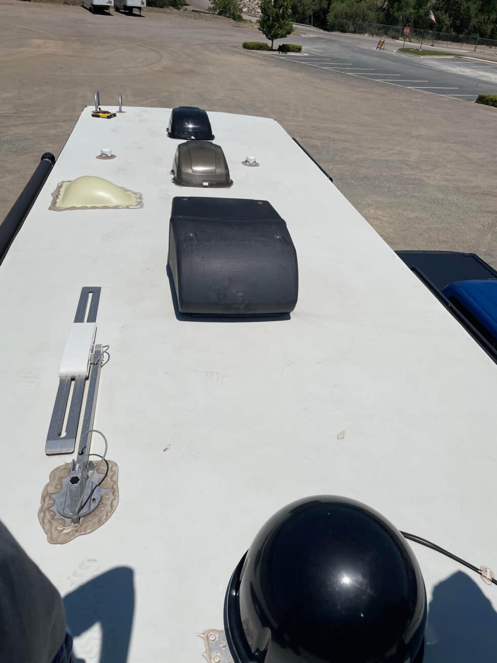 Jayco Greyhawk RV Roof repair