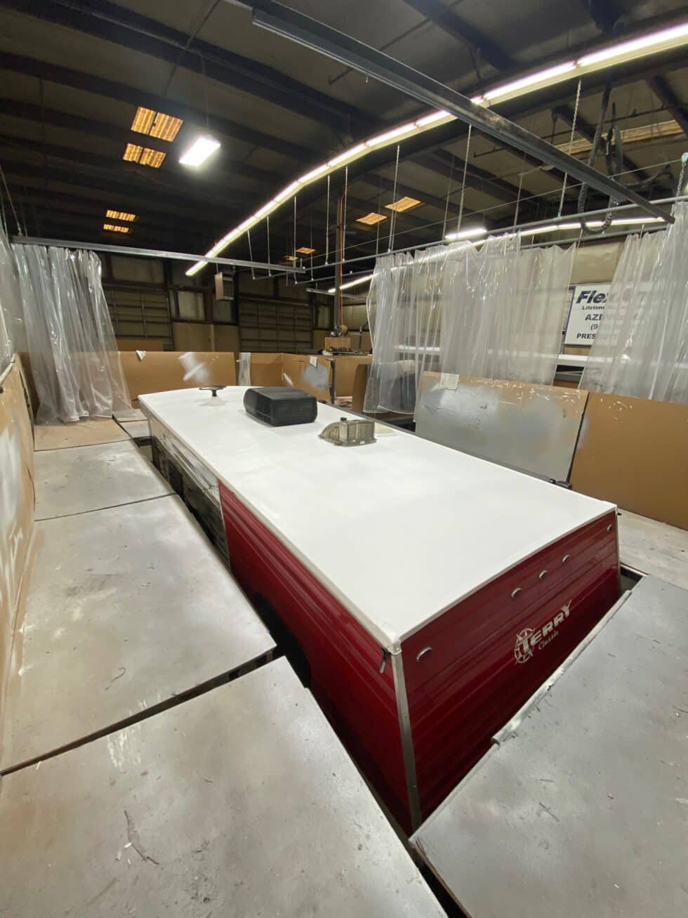 Heartland Terry classic RV roof repair