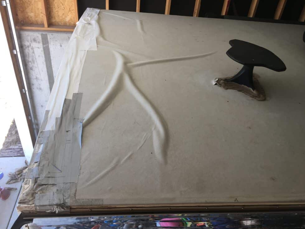 Heartland Terry classic RV roof repair