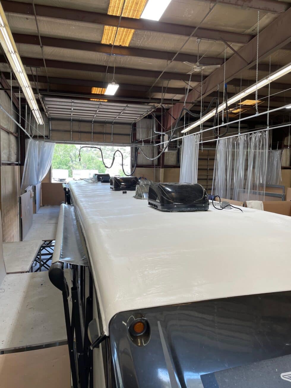 Heartland Road Warrior RV Roof after FlexArmor