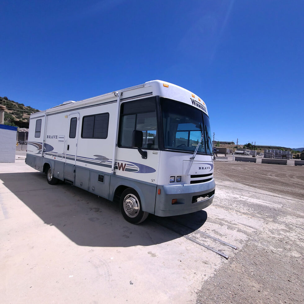 A Class A RV after AZ RV Roof repair