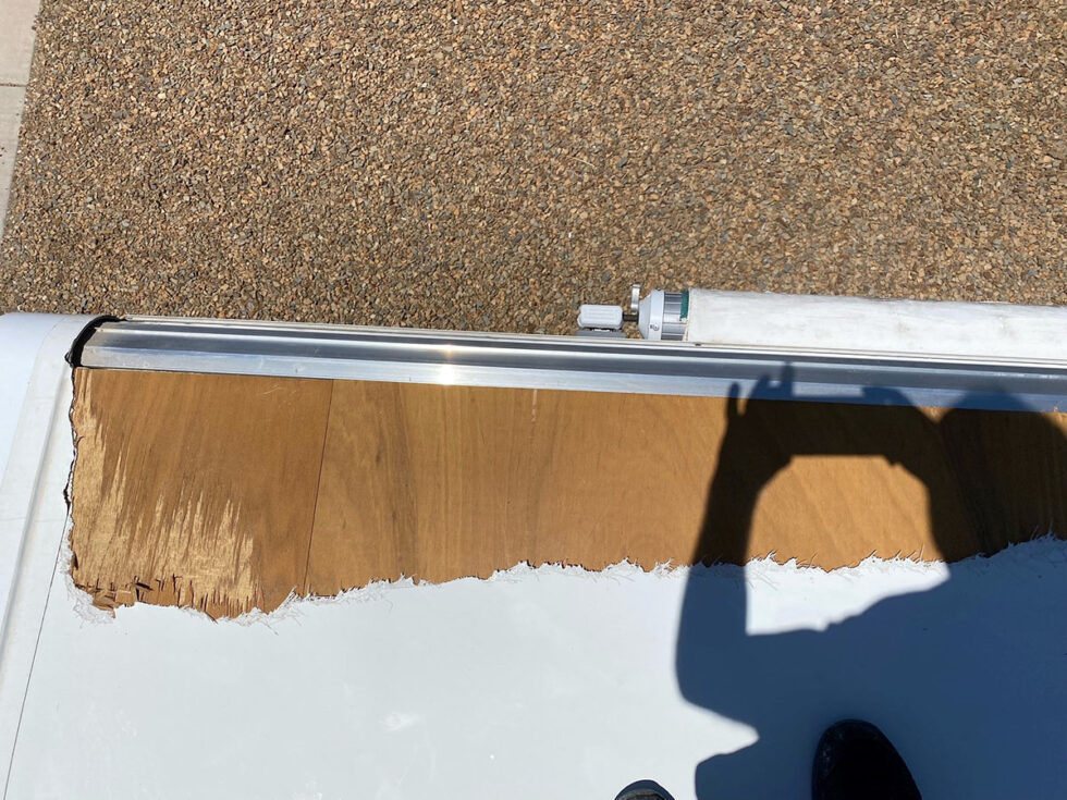 A Class A RV before AZ RV Roof repair