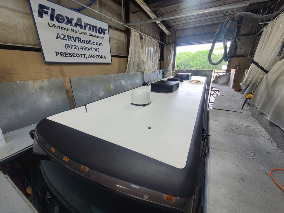 Tiffin Breeze RV at AZ RV Roof