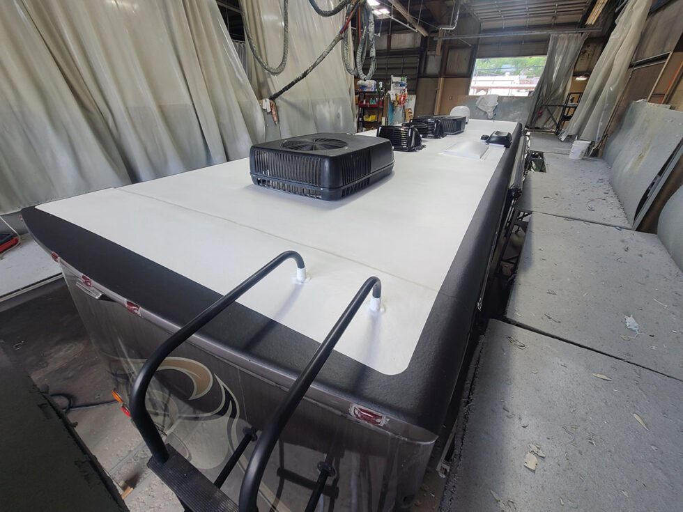 Tiffin Breeze RV at AZ RV Roof