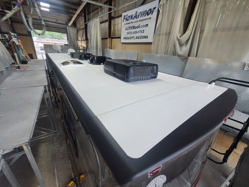 Tiffin Breeze RV at AZ RV Roof