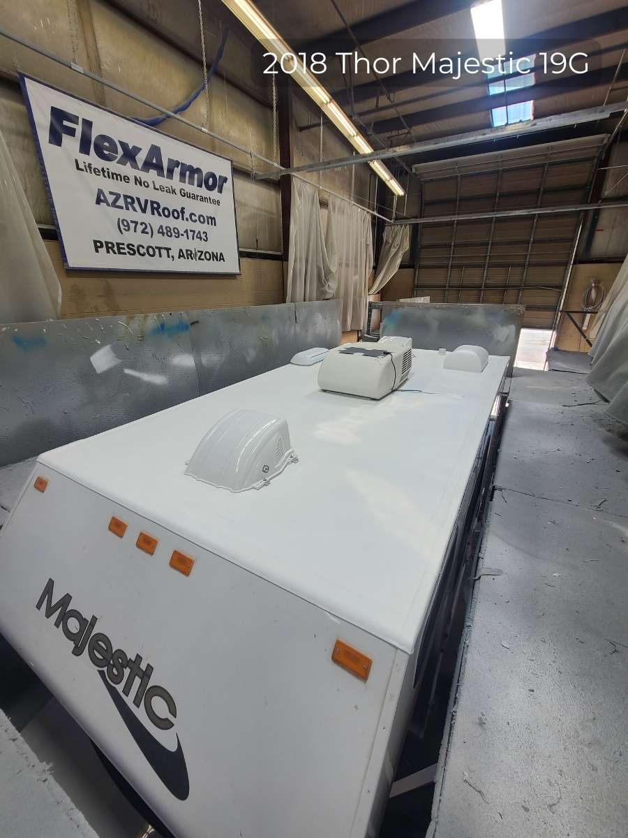 rv with a flexarmor roof