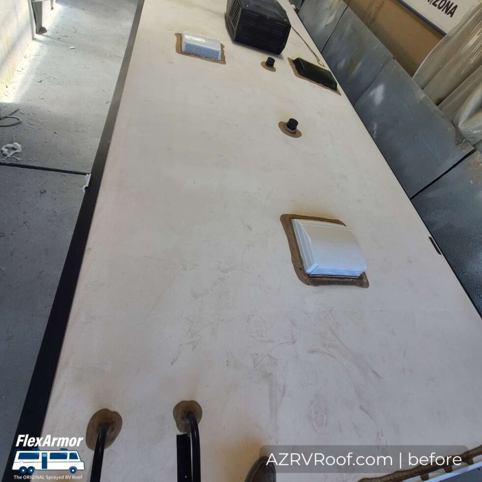 rv roof in need of repair