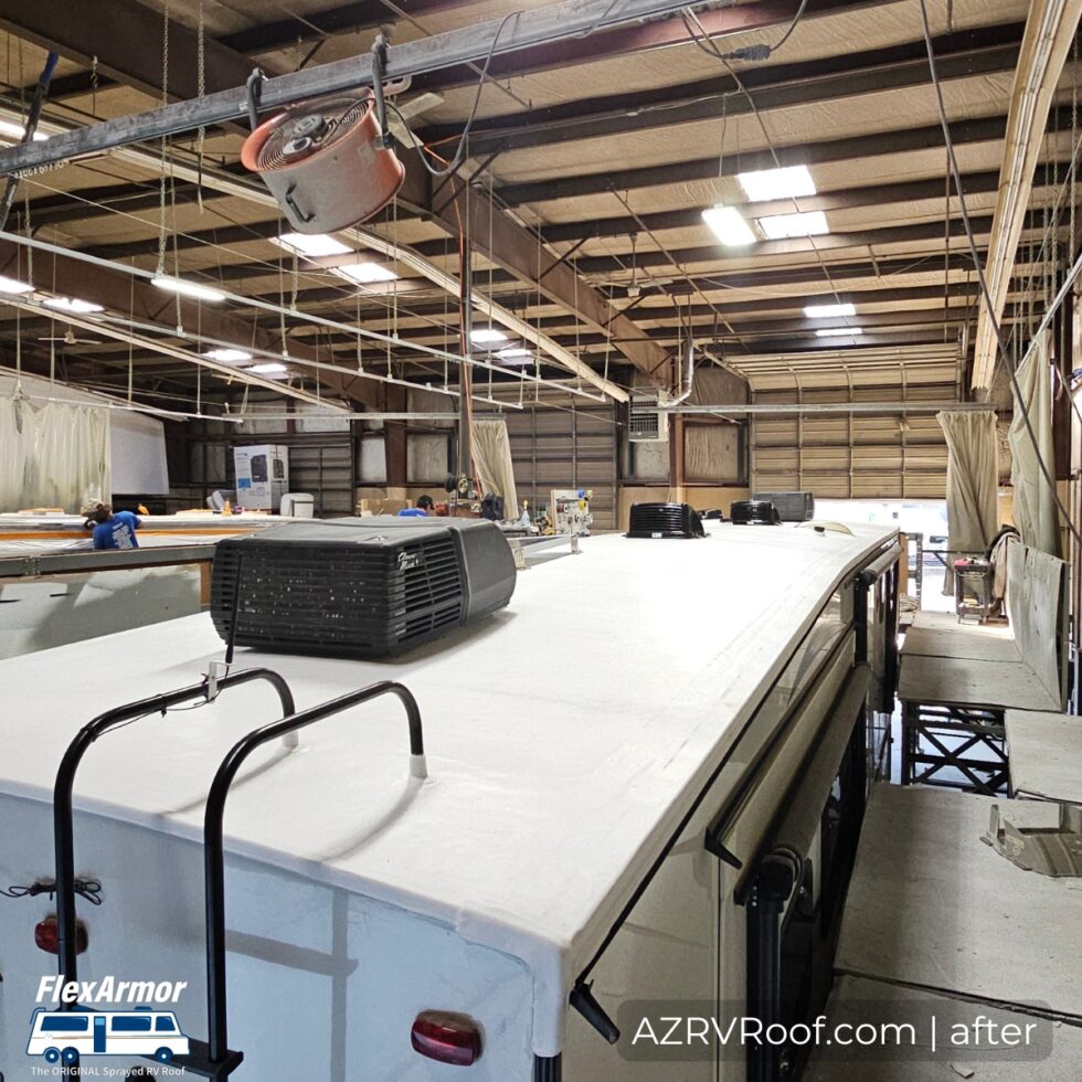 rv with flexarmor roof