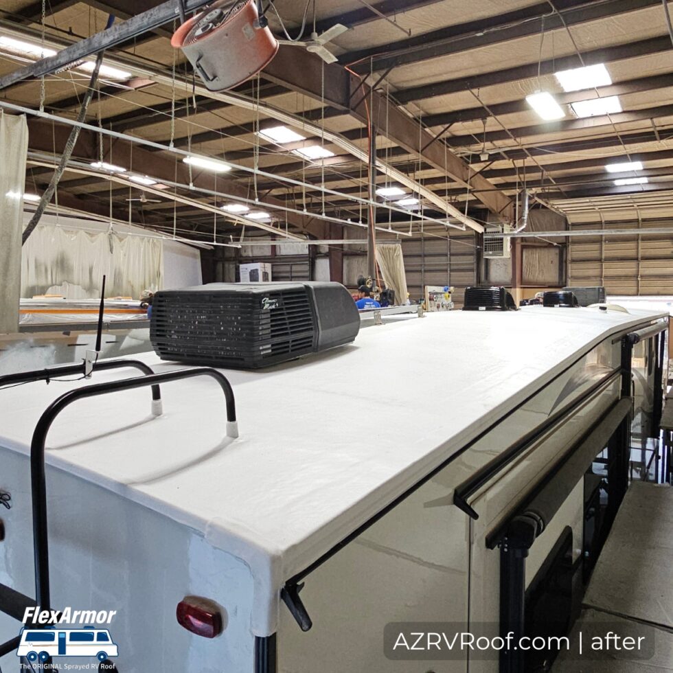 rv with flexarmor roof