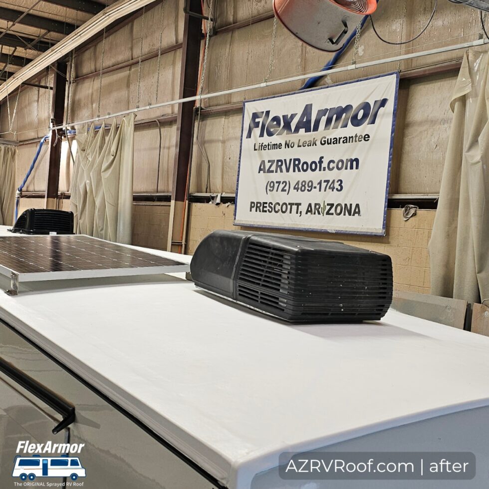 rv with flexarmor roof