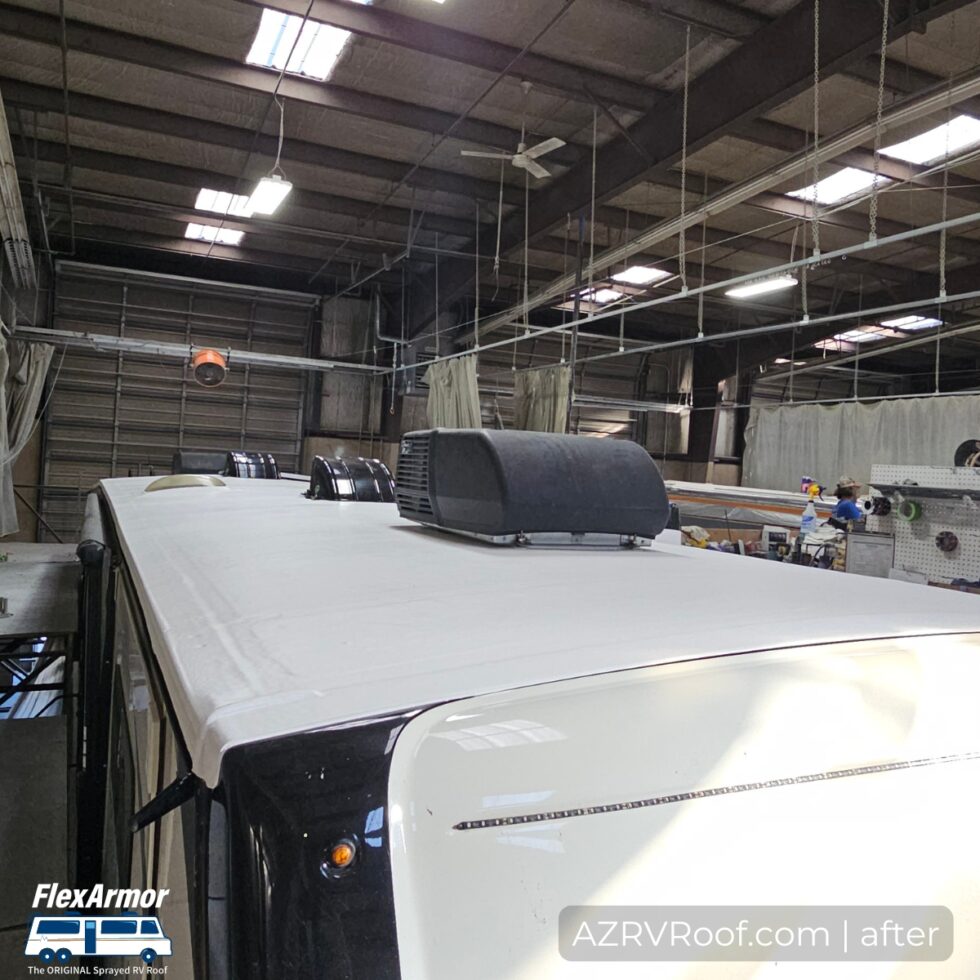 rv with flexarmor roof