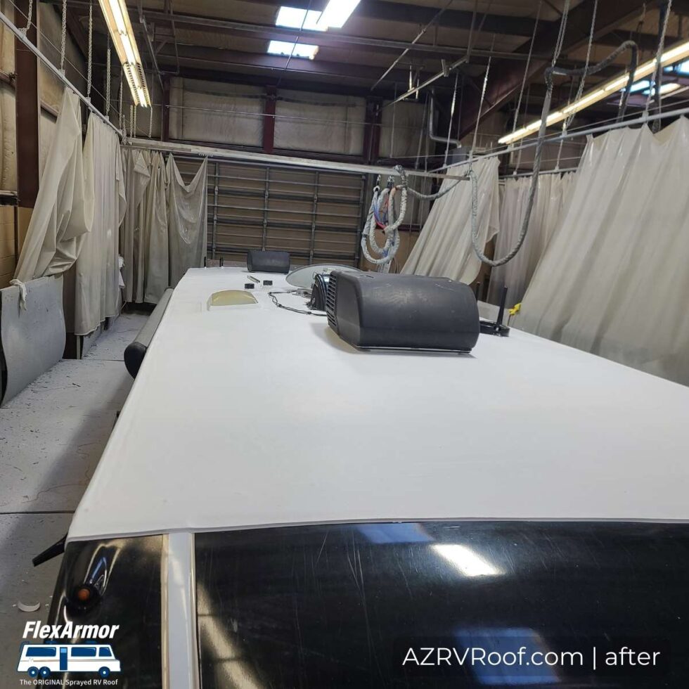 rv with a flexarmor roof