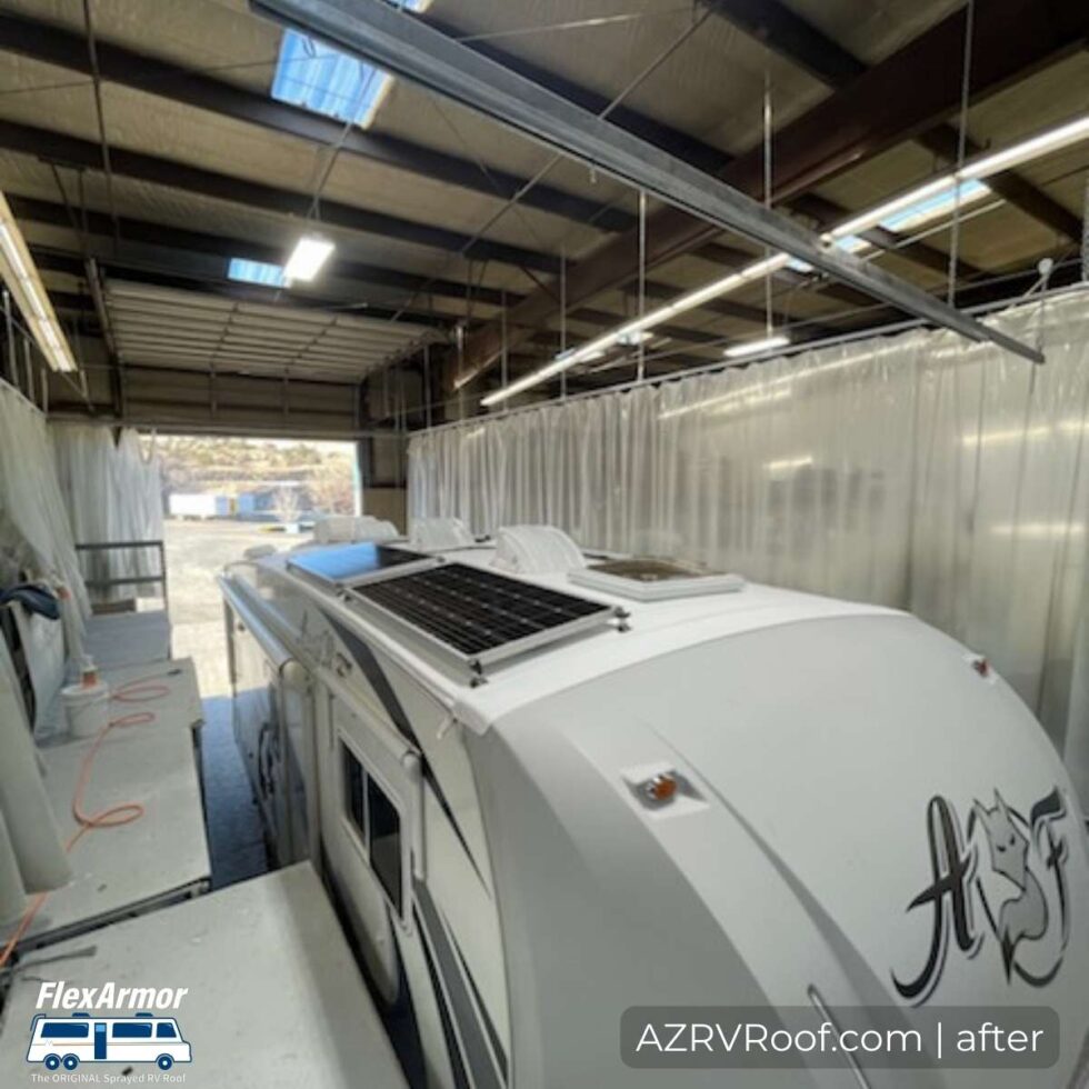 rv with flexarmor roof