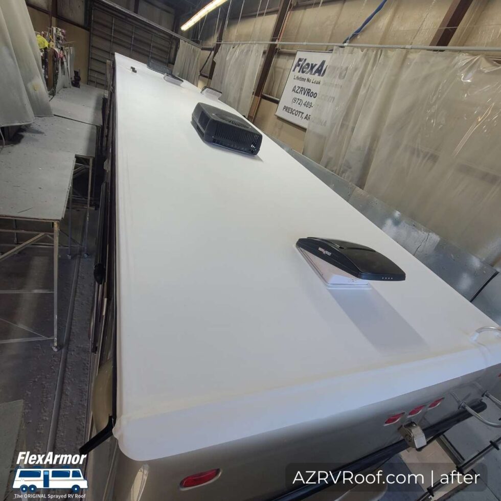 rv with flexarmor roof