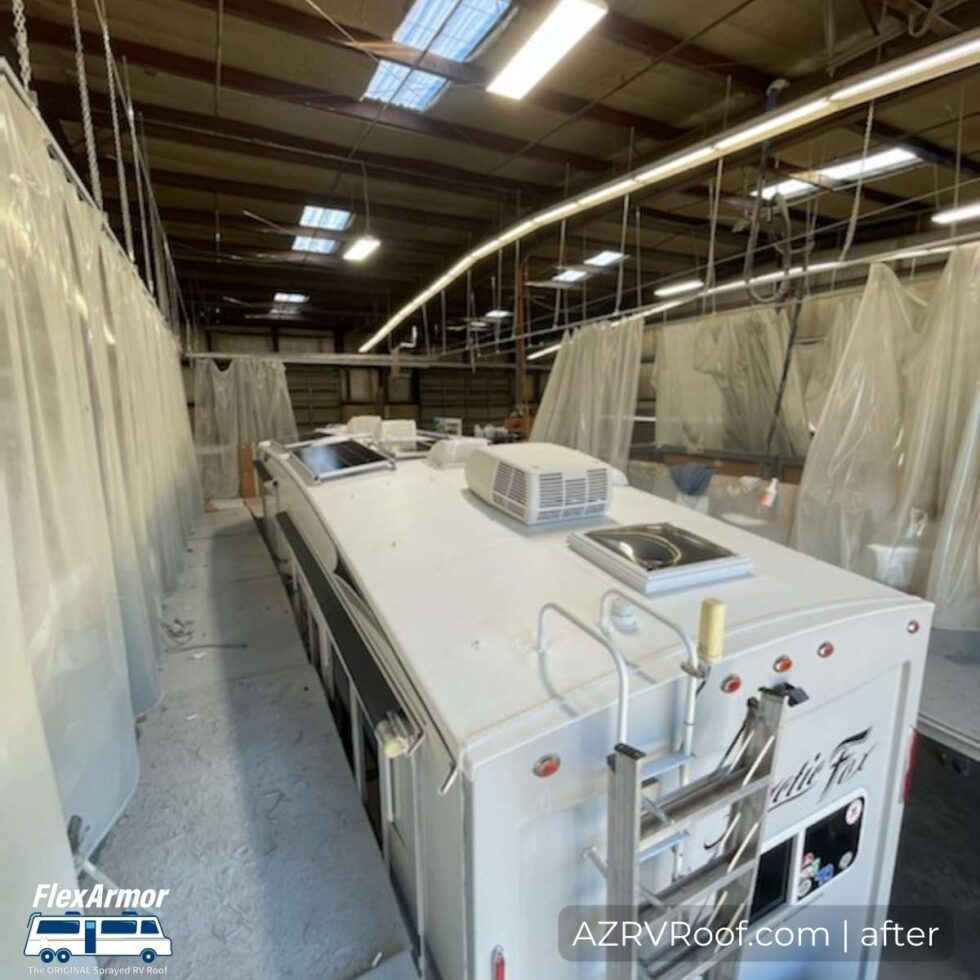 rv with flexarmor roof