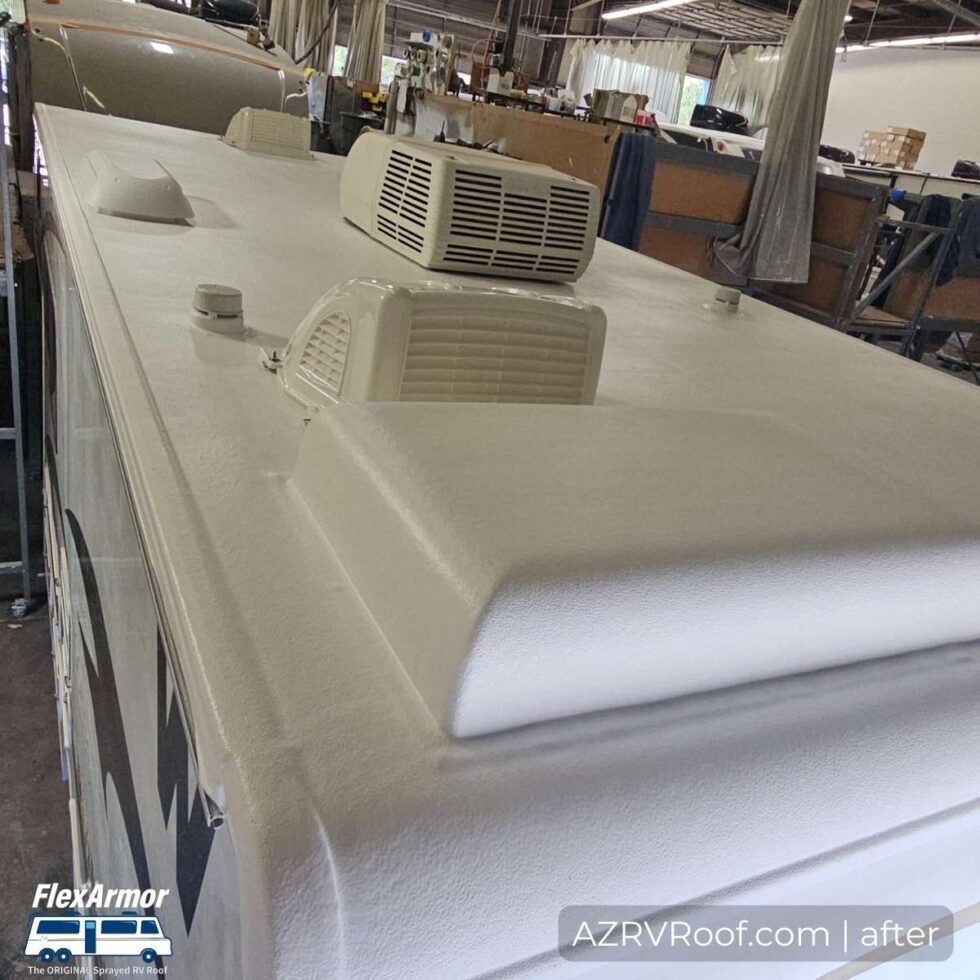 rv with a flexarmor roof