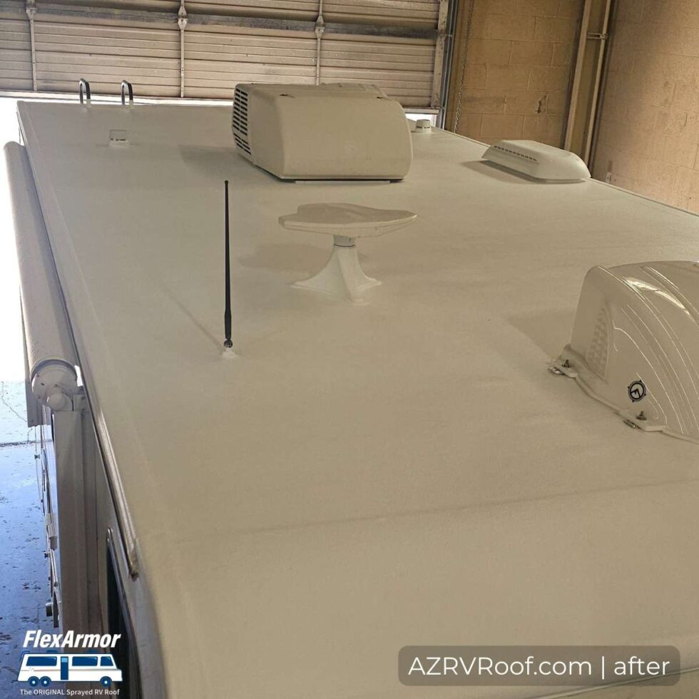 rv with a flexarmor roof