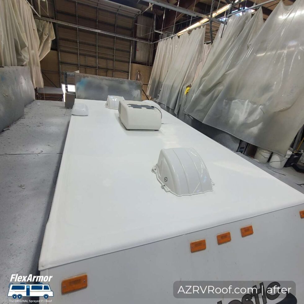 rv with a flexarmor roof