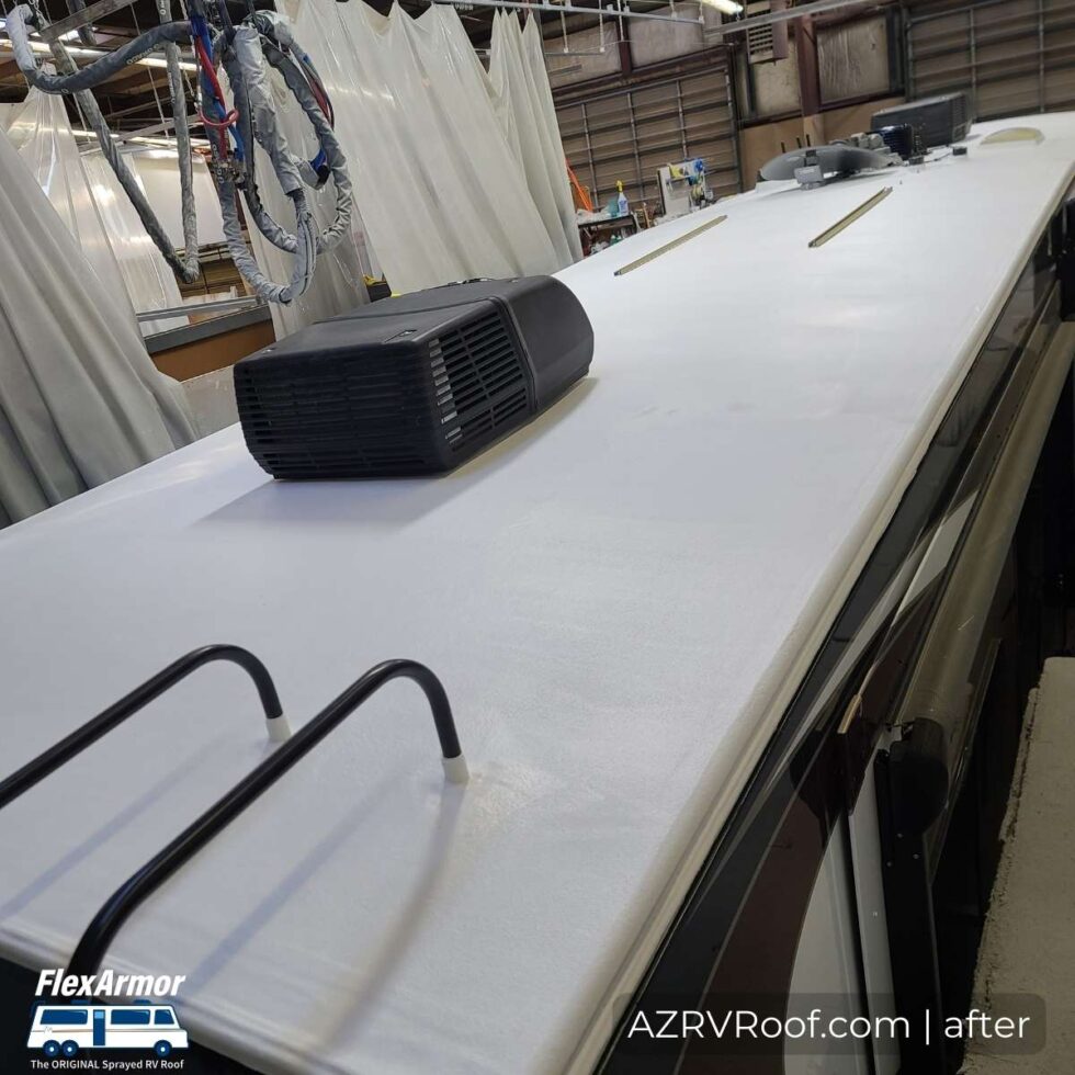 rv with a flexarmor roof