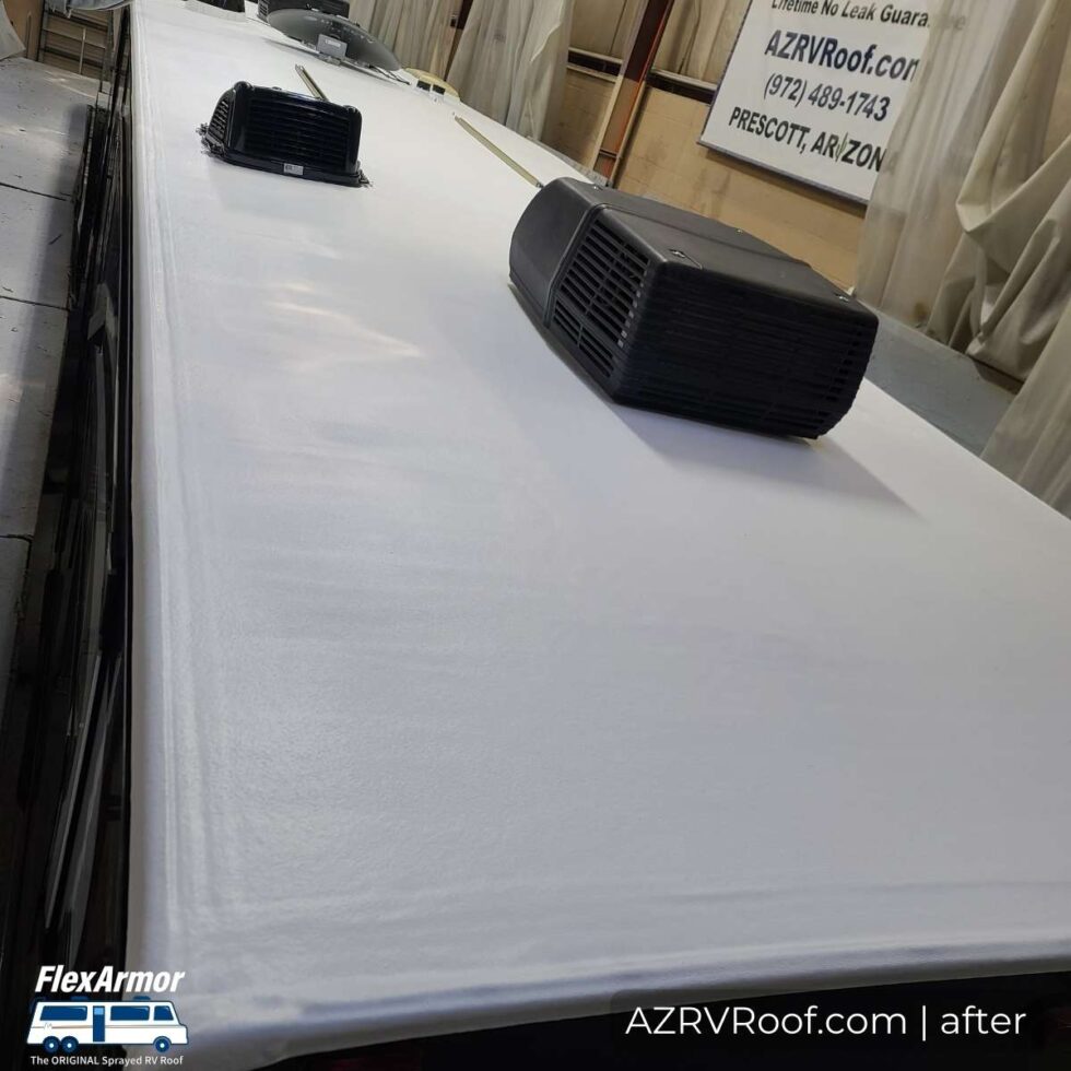 rv with a flexarmor roof