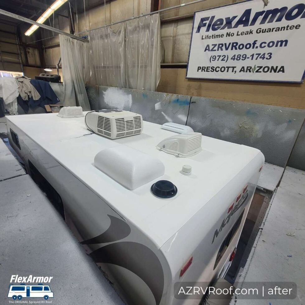 rv with a flexarmor roof