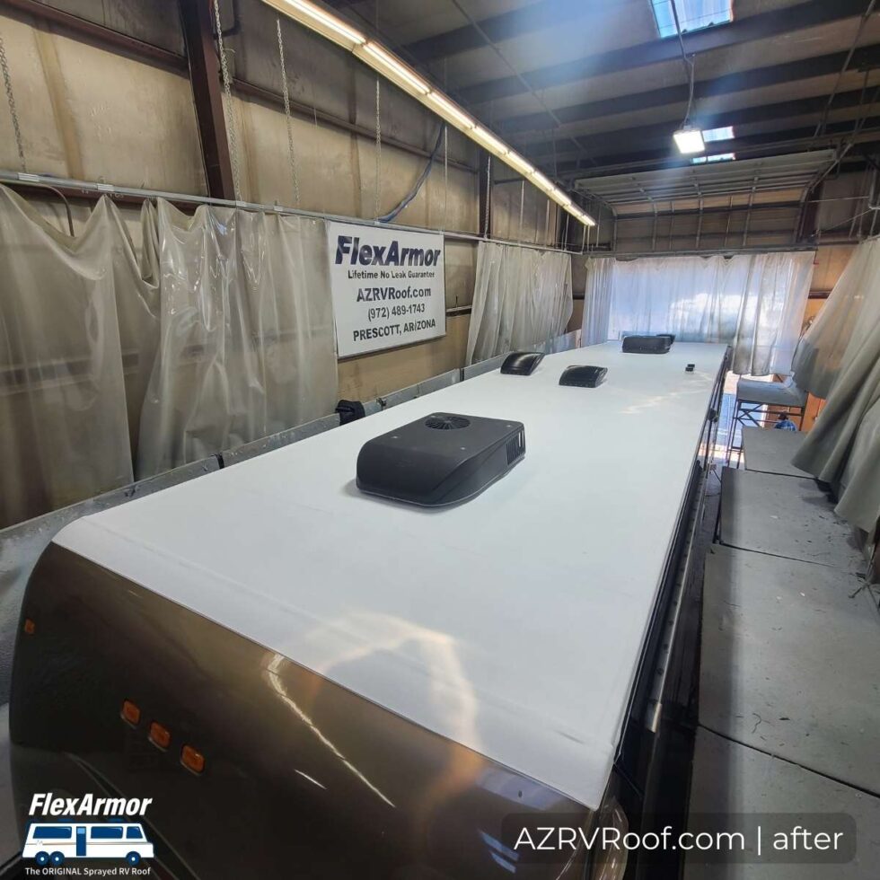 rv with flexarmor roof