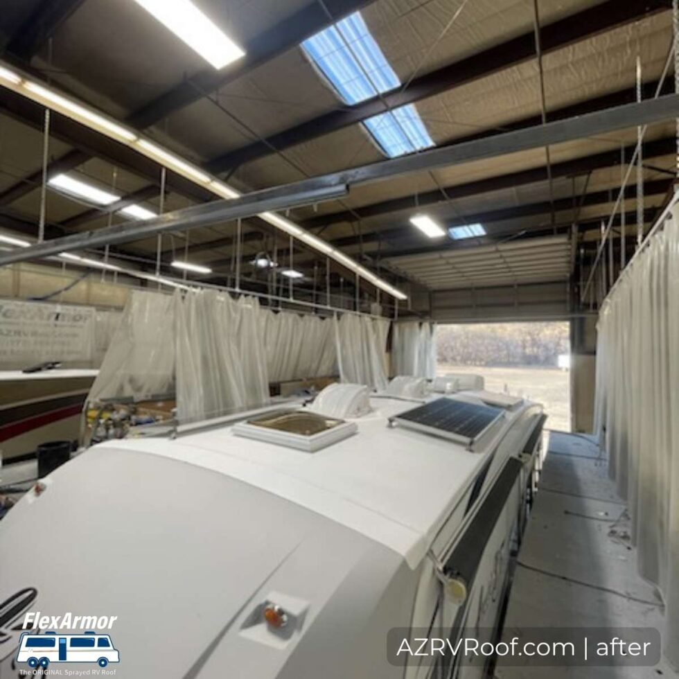 rv with flexarmor roof