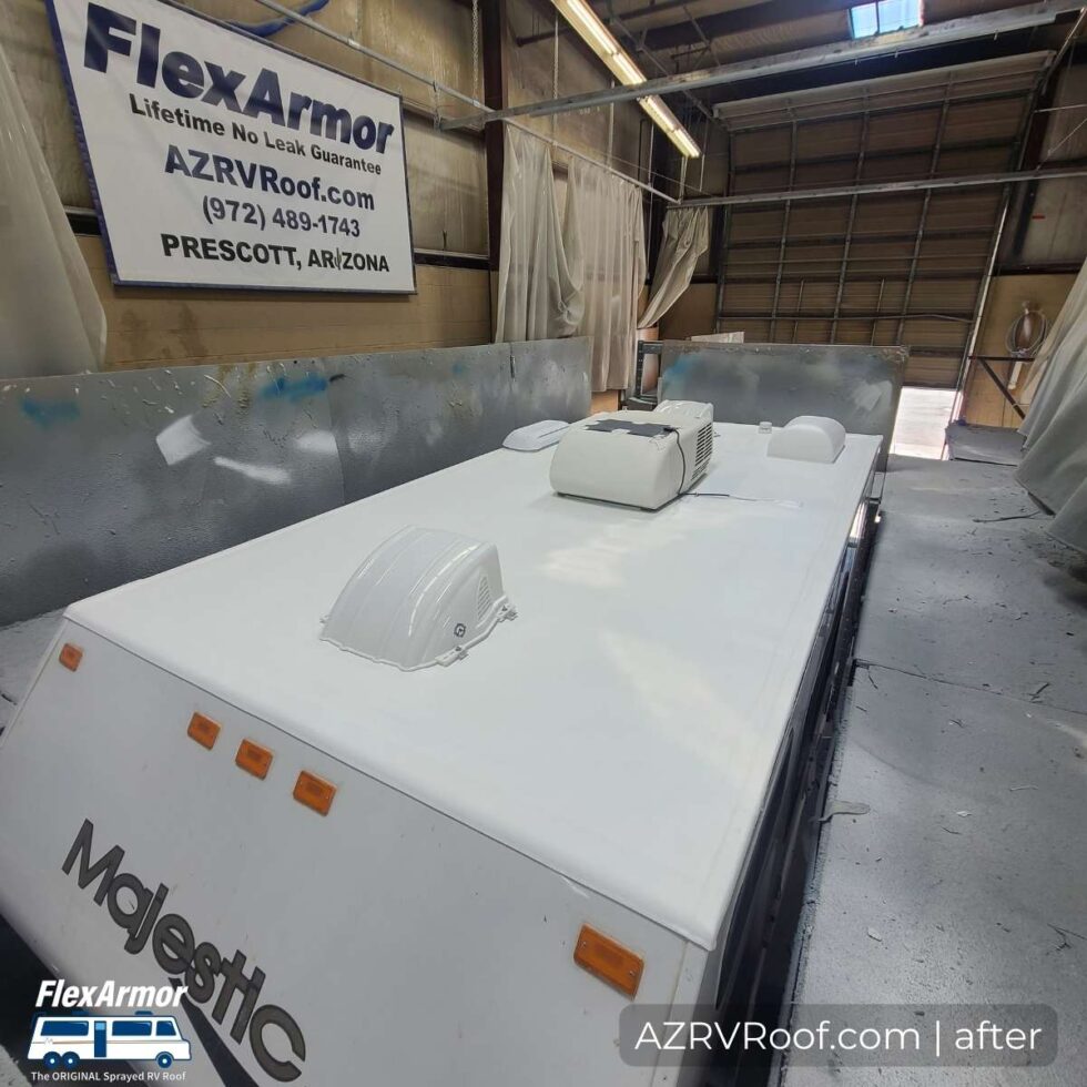 rv with a flexarmor roof