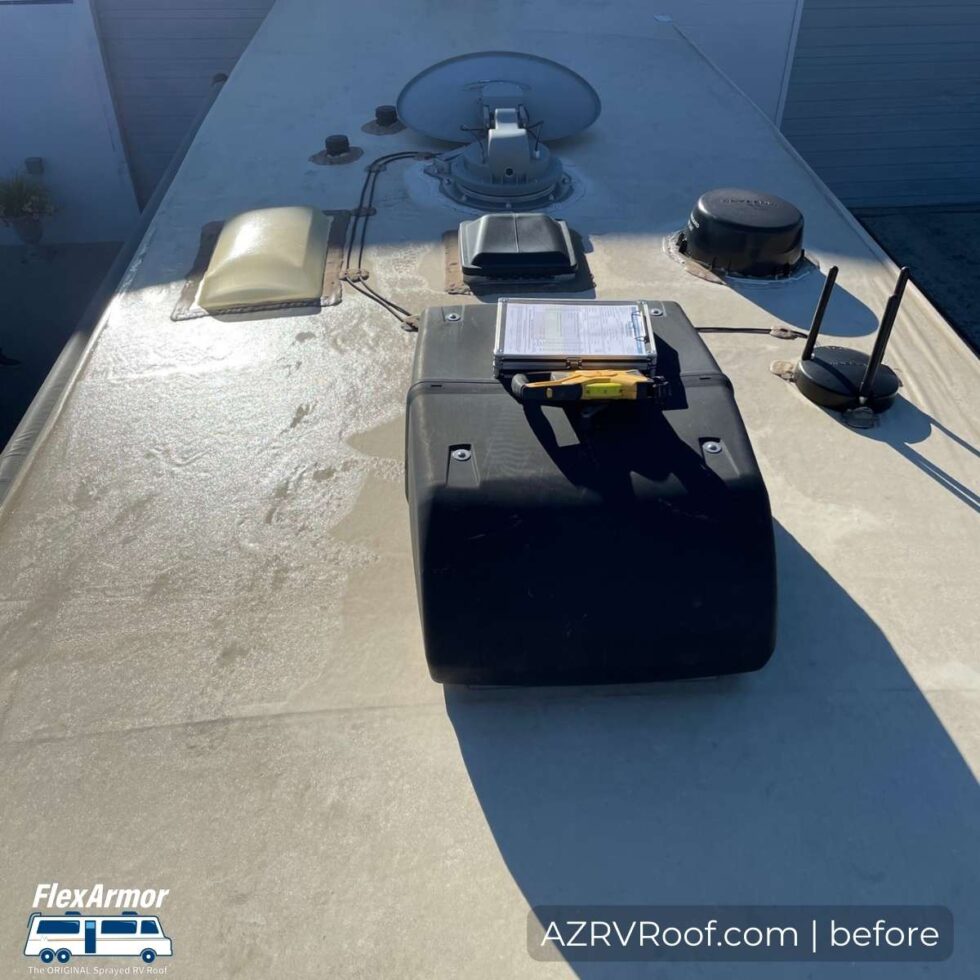 rv roof in need of repair